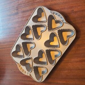 Nordic Ware French Heart Tartlette Pan